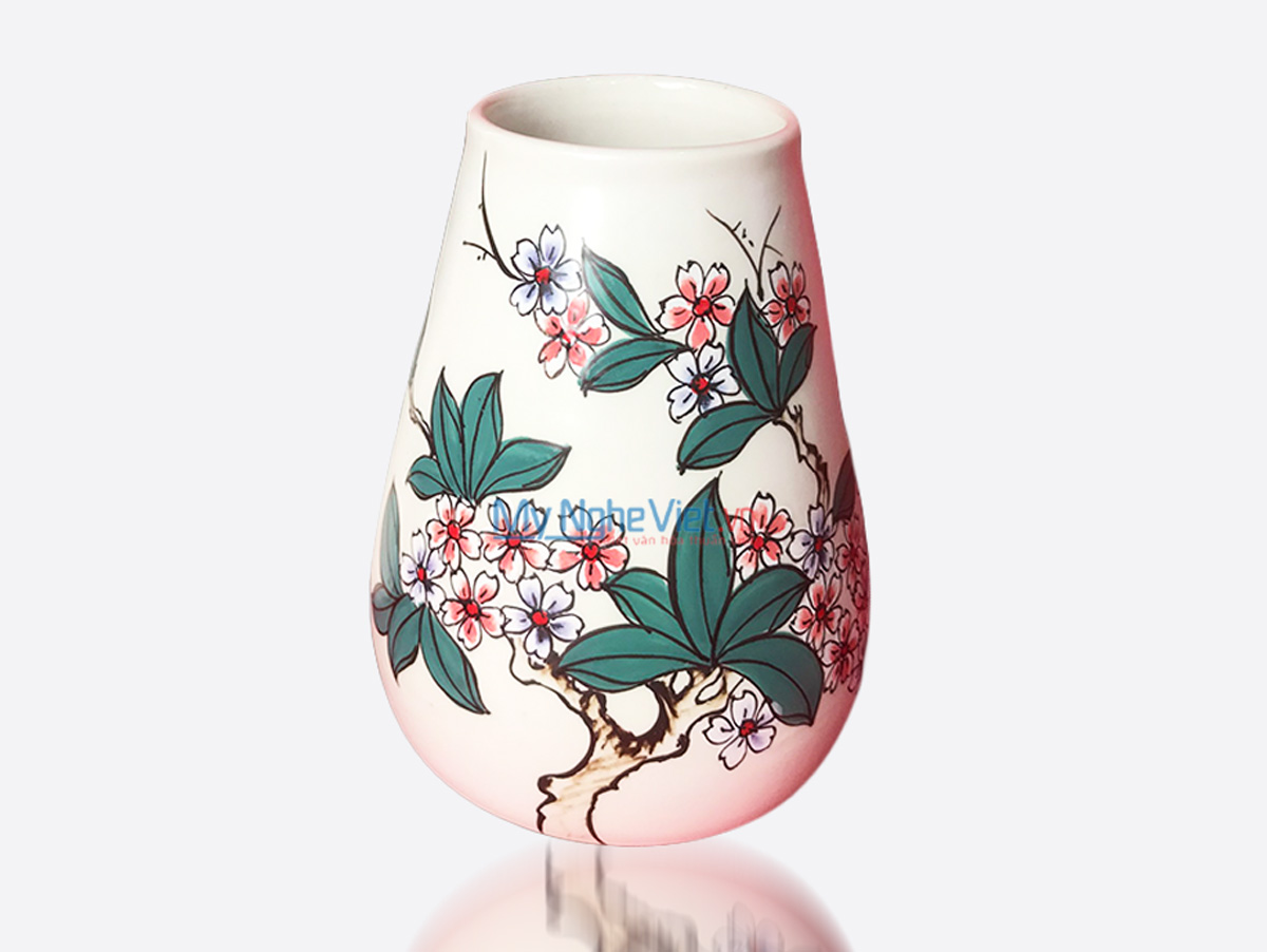 Hand Painted Flower Vase 5