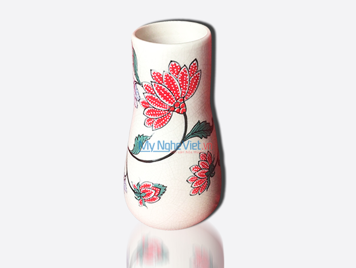 Hand Painted Flower Vase 3