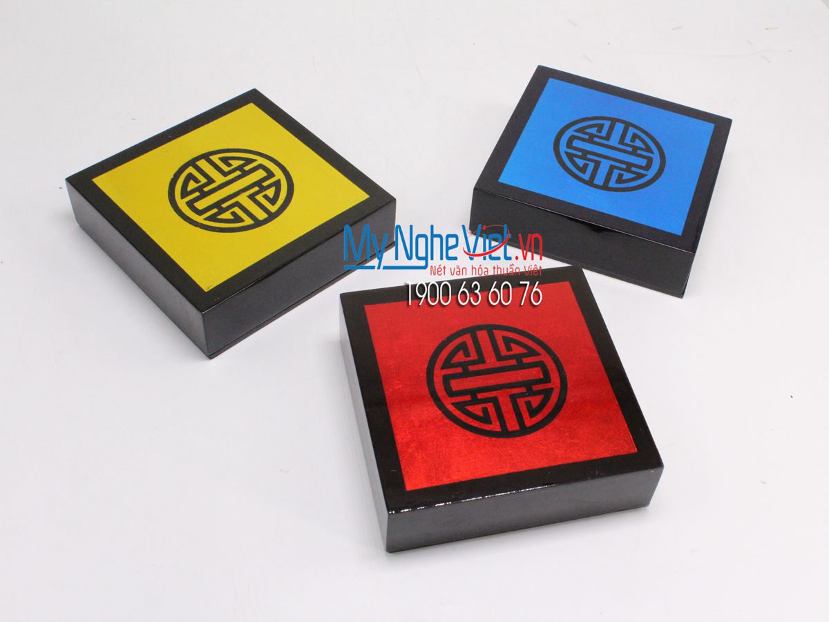 Lacquer Painting Coaster MNV-DLL002B